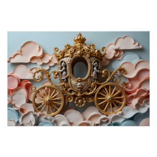 Poster Regal Chariot brodé