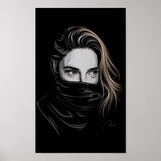 Poster Regard Intense (Devant)