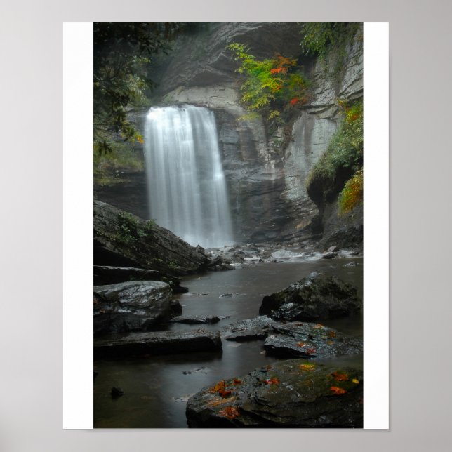 Poster Regard sur les chutes de verre (Devant)