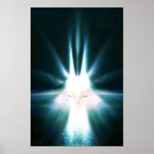 Poster Regard vers le bas