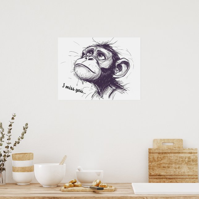 Poster Regard vers le haut (Cuisine)