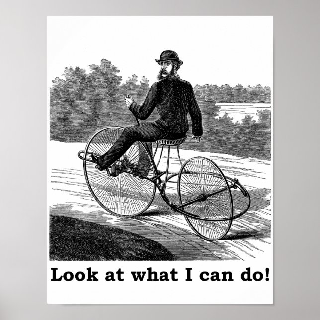 Poster Regarde ce que je peux faire ! (Devant)