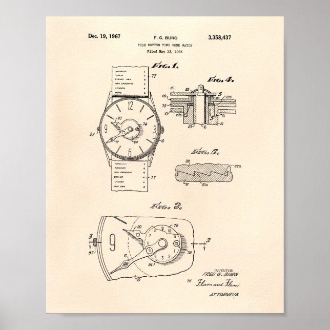 Poster Regarder 1966 Art Brevet - Vieux Poivre (Devant)