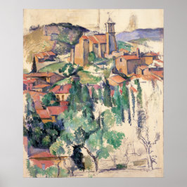 Poster Regardez Gardanne - Paul Cezanne - c1885