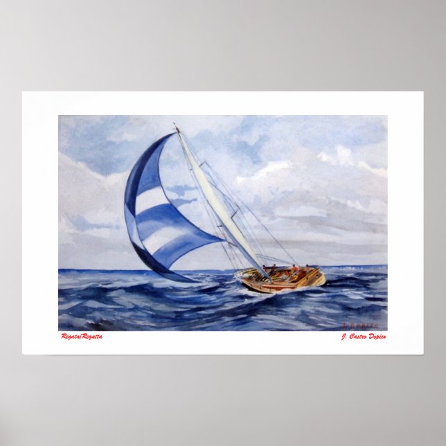Poster Regata/Regatta (Devant)