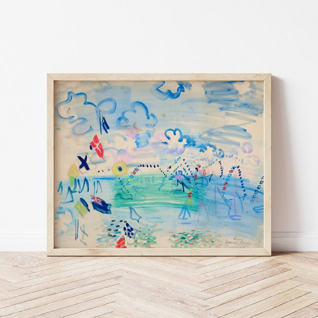 Poster Régates à Cowes | Raoul Dufy (Créateur téléchargé)