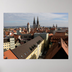 Poster Regensburg, Allemagne