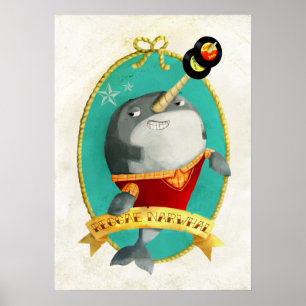 Poster Reggae Narwhal