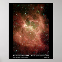 Région de formation de Star DRS - Télescope Spitze