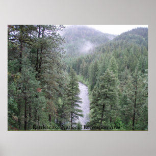 Poster Région récréative nationale de Rattlesnake