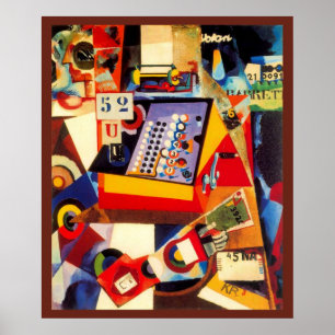 Poster Registre des espèces par Amadeo de Souza-Cardoso,