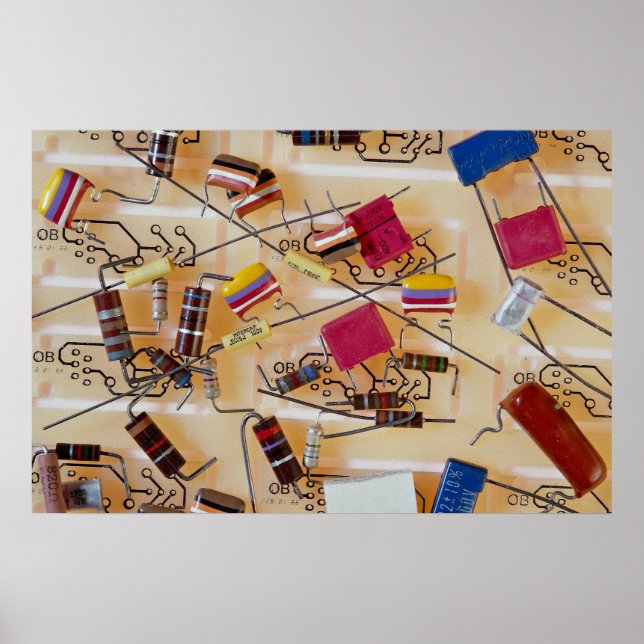 Poster Registres et condenseurs (Devant)