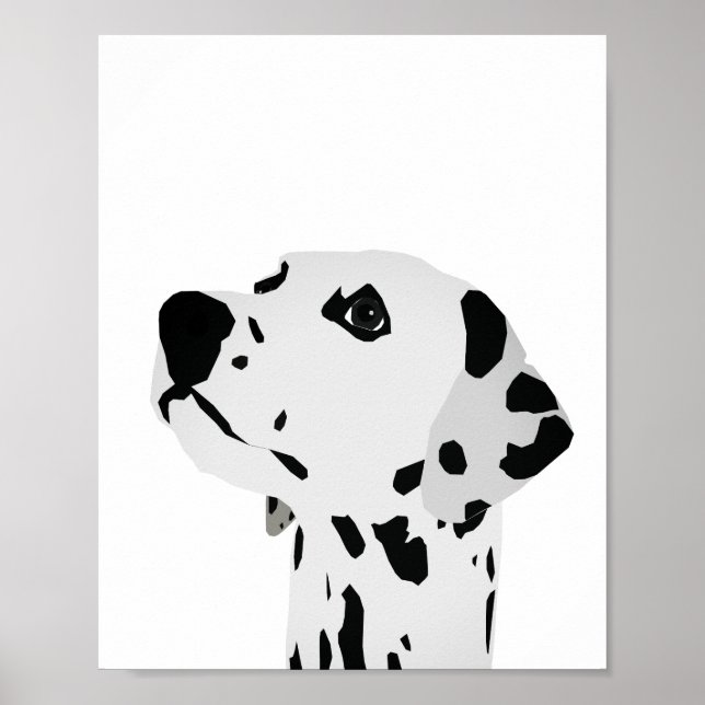 Poster Règle des points dalmatiens (Devant)