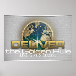 Poster Règle d'or
