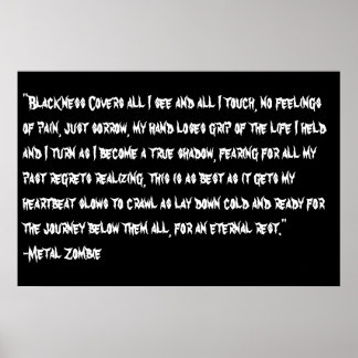 Poster regrets passés