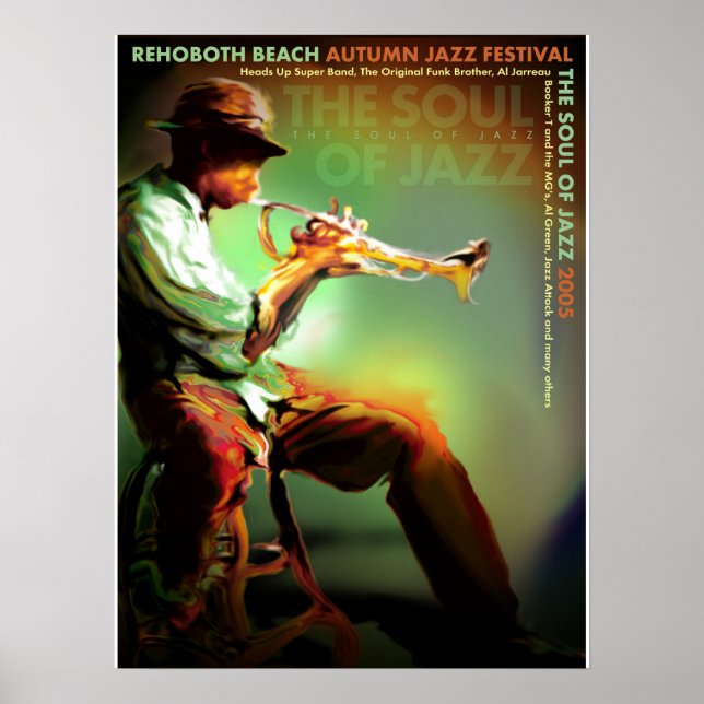 Poster Rehoboth Beach Automne Jazz Fest 2005 (Devant)