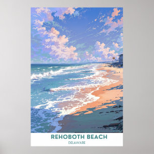 Poster Rehoboth Beach, Delaware
