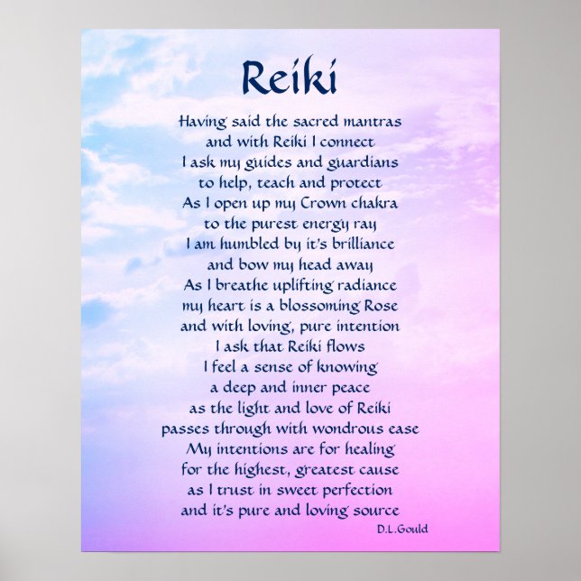Poster Reiki (Devant)