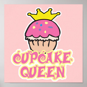 Poster Reine Cupcake
