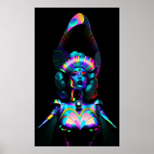 Poster Reine de beauté invisible