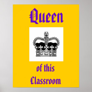 Poster reine de cette classe