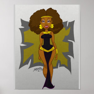 Poster Reine de Nubian