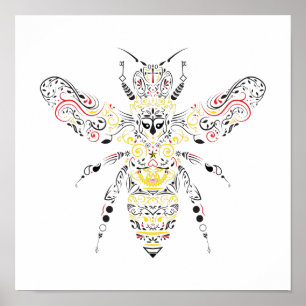 Poster reine des abeilles