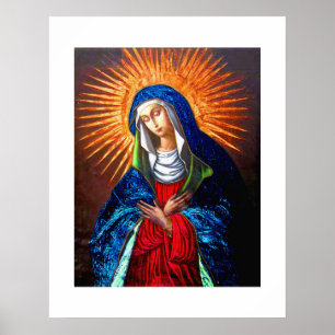 Poster Reine du Ciel Dame de la Porte, Vilnius,