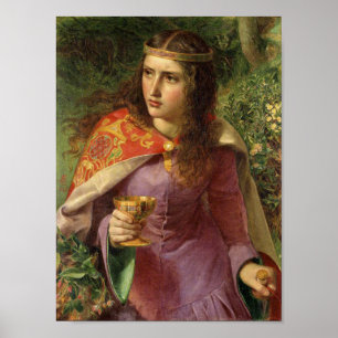 Poster Reine Eleanor, c. 1858 par Frederick Sandys