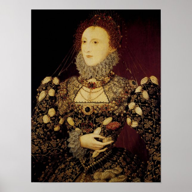 Poster Reine Elizabeth I (Devant)