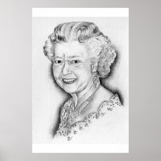 Poster Reine Elizabeth II
