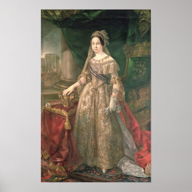 Poster Reine Isabella II 1843 (Devant)