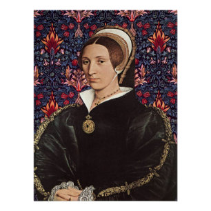 Poster Reine Katherine Howard d'Angleterre Portrait