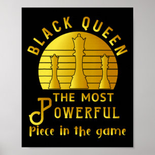 Poster Reine noire le morceau le plus puissant dans le je