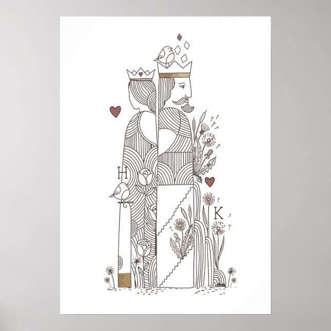 Poster Reine+Roi (Devant)