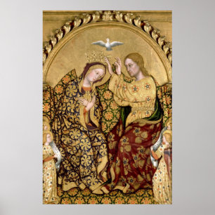 Poster reine sainte de grêle