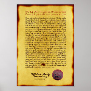 Poster Reinheitsgebot Imprimer