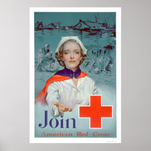 Poster Rejoignez la Croix-Rouge - Infirmière (US00306)