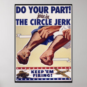 Poster Rejoignez le Cercle Internet Jerk