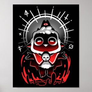 Poster Rejoignez Le Culte - Culte De L'Agneau Mignon Cult