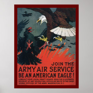 Poster Rejoignez le Service aérien de l'Armée de terre