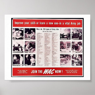 Poster Rejoignez Le Wac Maintenant !