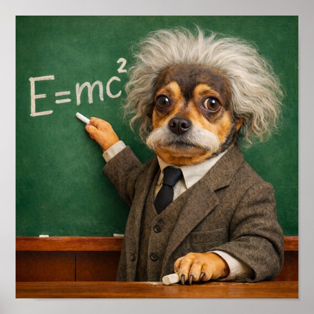 Poster "Relativity Speaking" (Devant)