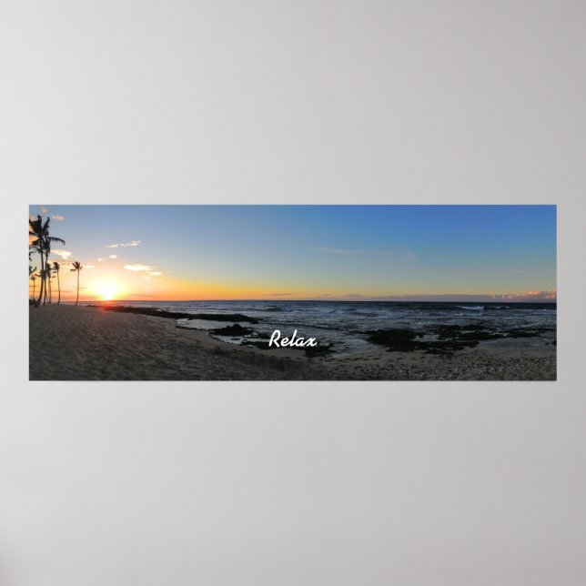 Poster Relax (Devant)