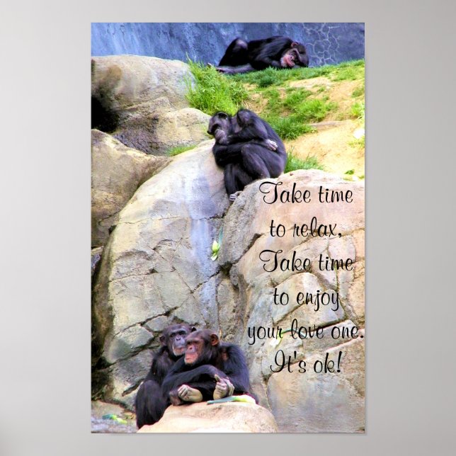 Poster Relax & Love_ (Devant)