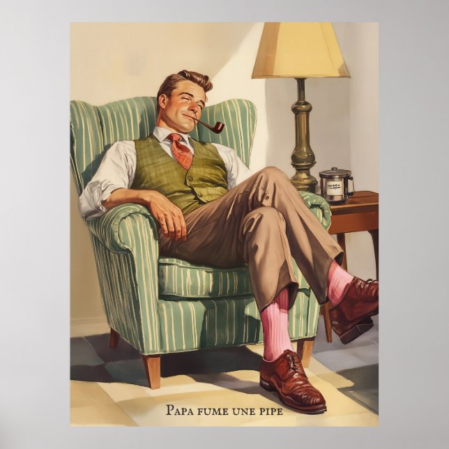 Poster Relaxation du milieu du siècle : la réponse d'un h (Devant)