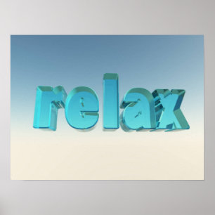 Poster relaxer