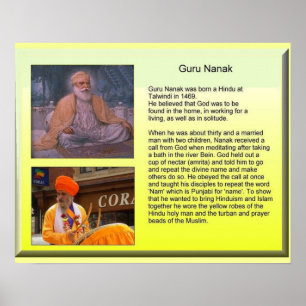 Poster Religion, Guru Nanak