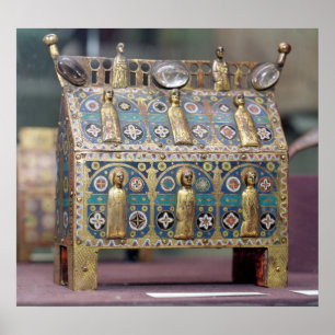 Poster Reliquary Chasse, Limoges, c.1200-50
