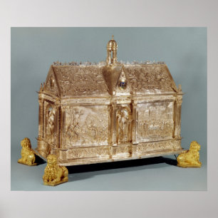 Poster Reliquary chest of St. Macairius  of Ghent, 1616